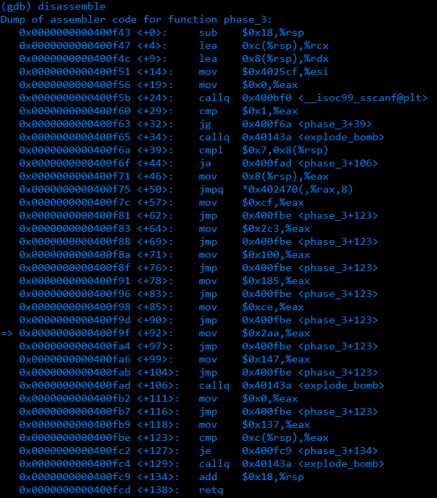 CSAPP: Bomb Lab - STAR 皆空